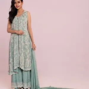 Eid Exclusive Light Sky BlueParty Wear