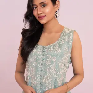 Eid Exclusive Light Sky BlueParty Wear